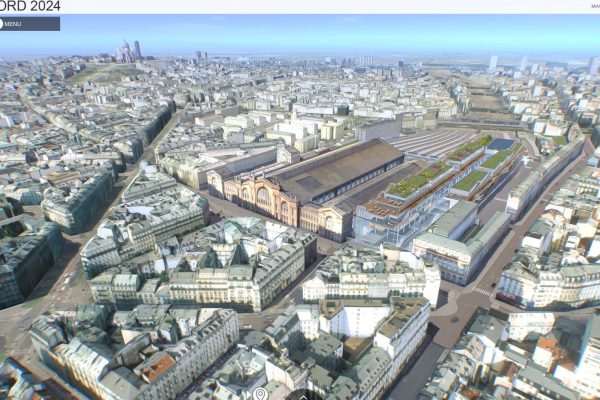 Screen Gare du Nord