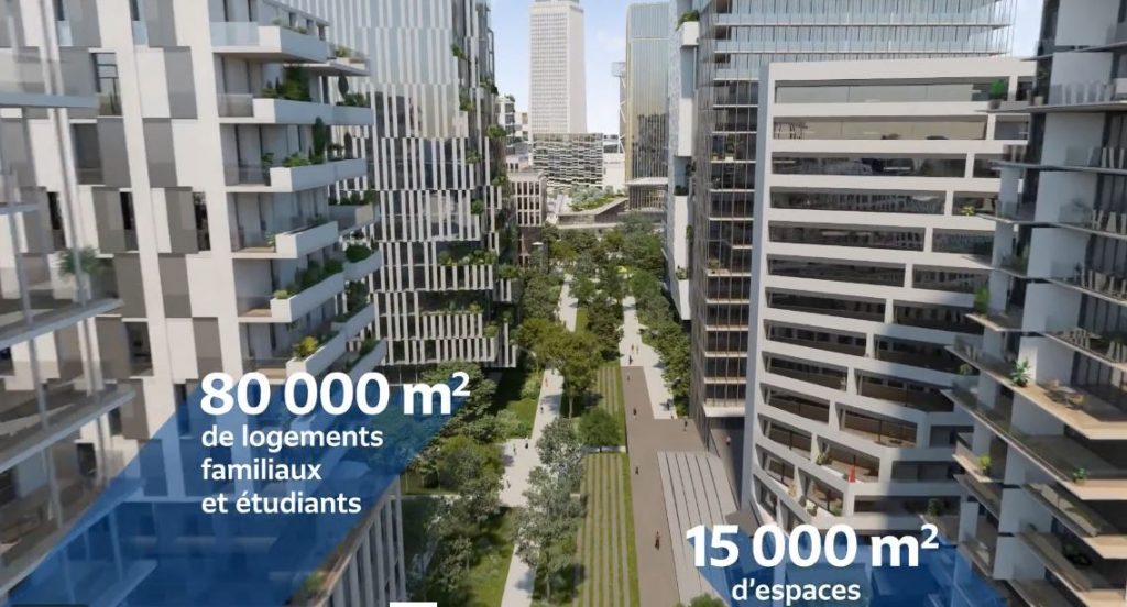 Découvrez le quartier de Saint Denis Pleyel en 3D Vectuel